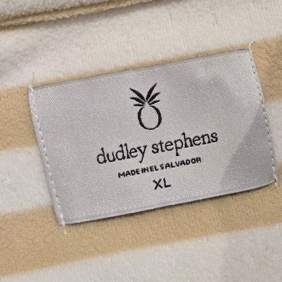 Dudley Stephens Prospect Pullover Half-Zip Vello Fleece Tan & White, Size XL - Picture 8 of 10